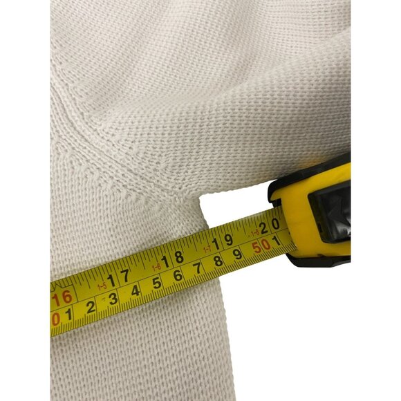 Massimo Dutti Women Sweater S Small White Double Breasted Cardigan 5772/678 NWT - Picture 6 of 8